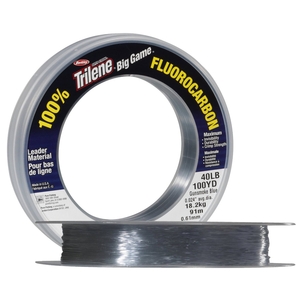 Image of Berkley Big Game Fluorocarbon Leader - Gunsmoke Blue