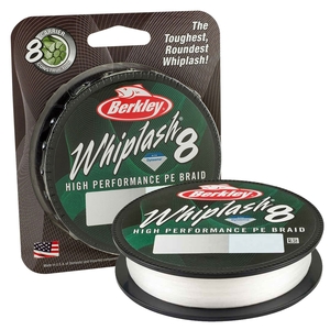 Image of Berkley Whiplash 8 Braid - 300m - Crystal