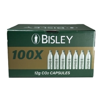 Bisley 12g CO2 Capsules - 100 Boxed