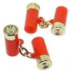 Image of Bisley Cartridge Cufflinks - Red