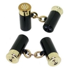 Image of Bisley Cartridge Cufflinks - Black