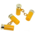 Bisley Cartridge CufflinksYellow