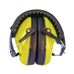 Image of Bisley Compact Hearing Protectors - Luminous Yellow