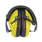Image of Bisley Compact Hearing Protectors - Luminous Yellow