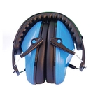 Image of Bisley Compact Hearing Protectors - Light Blue