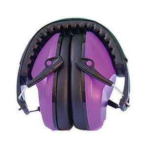 Image of Bisley Compact Hearing Protectors - Purple