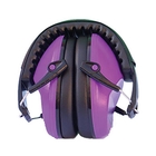 Image of Bisley Compact Hearing Protectors - Purple