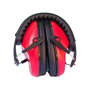 Image of Bisley Compact Hearing Protectors - Red