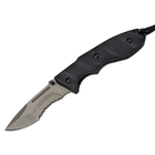 Image of Boker Elite Tactical USMC US Marines Messer Back-Up Serrated Folding Knife