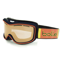 Image of Bolle Monarch Ski Goggles - Black Coral Snake (Frame), Modulator Citrus (Lens)