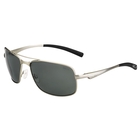 Image of Bolle Skylar Polarized Sunglasses - Satin Silver Frame - Pol Axis Lens