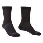 Image of Bridgedale Base Layer Coolmax Liner 2 Pack (Men's) - Black
