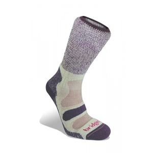 Image of Bridgedale Hike Lightweight Cotton Cool Comfort Sock (Women's) - Plum