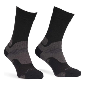 Image of Bridgedale Field Midweight Merino Performance Socks (Men's) - Black