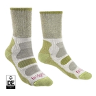 Bridgedale Hike Lightweight Cotton Cool Comfort Boot Sock (Women's)Spring Green