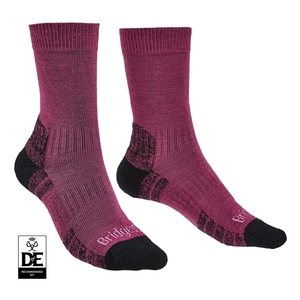 Image of Bridgedale Hike Lightweight Merino Performance Boot Sock (Women's) - Berry