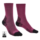 Image of Bridgedale Hike Lightweight Merino Performance Boot Sock (Women's) - Berry