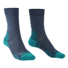 Image of Bridgedale Hike Lightweight Merino Performance Socks (Women's) - Denim