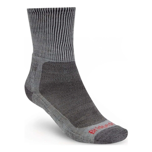 Image of Bridgedale Hike Lightweight Merino Comfort Boot Socks (Men's) - Silver