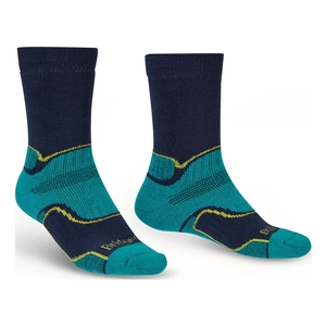Image of Bridgedale Hike Midweight Merino Performance Sock (Men's) - Petrol/Navy