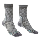 Image of Bridgedale HIKE Ultralight Coolmax Performance Sock (Women's) - Dark Grey/Light