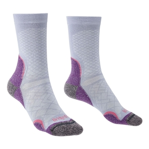 Image of Bridgedale HIKE Ultralight Coolmax Performance Sock (Women's) - Heather/Damson