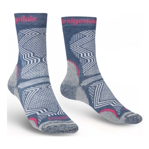 Image of Bridgedale Hike Ultralight T2 Coolmax Performance Boot Sock (Women's) - Dark Denim
