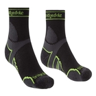 Image of Bridgedale Trail Run Lightweight T2 Merino Sport 3/4 Crew Sock (Men's) - Black