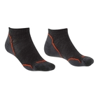Bridgedale Ultralight T2 Merino Performance Low Sock (Men's)Anthracite/Orange