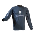 Browning O TIR Long Sleeved T-ShirtBlue