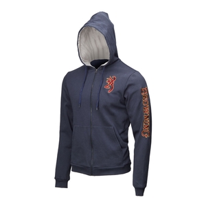 Image of Browning Snapshot Sweatshirt Zip Hoodie - Blue