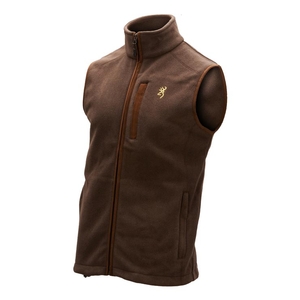 Image of Browning Summit Fleece Gilet - Brown