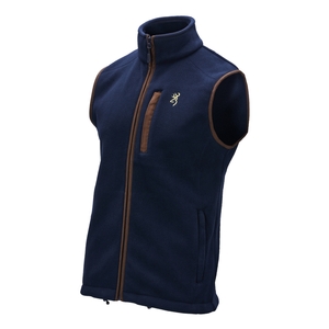 Image of Browning Summit Fleece Gilet - Blue