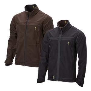 Image of Browning Ultimate Activ Reversible Fleece Jacket - Black/Brown