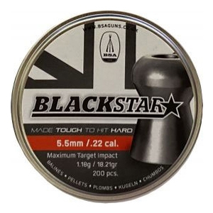 Image of BSA Blackstar Long Range Hunter .22 Pellets x 200