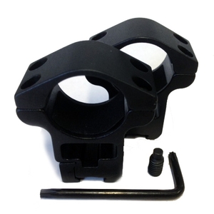 Image of BSA Scopemaster 2 Piece Double Screw 25mm Medium Mount