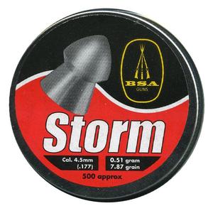 Image of BSA Storm .177 Pellets x 500