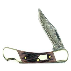 Image of Buffalo River Trooper Knife - Wooden Presentation  Case