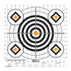 Image of Caldwell Sight In Target - 16 Inch - Black/Orange - 10pk