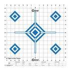 Image of Caldwell Sight In Target - 16 Inch - Hi Contrast Blue - 10pk