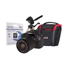 Image of Canon EOS 100D SLR Camera with 18-55mm IS STM Lens - Black