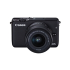 Image of Canon EOS M10 Compact System Camera Kit inc 15-45mm Lens - Black