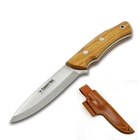 Image of Casstrom Swedish Forest Knife with Combo Sheath and Fire Steel - 10cm - Oak