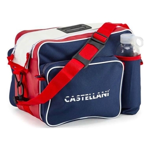 Image of Castellani 3 Pockets Bag - White/Red/Navy