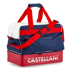 Image of Castellani Sport Bag - White/Red/Navy