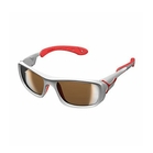 Image of Cebe Ice Sunglasses - Shiny Silver-Red / 2000 Brown AR