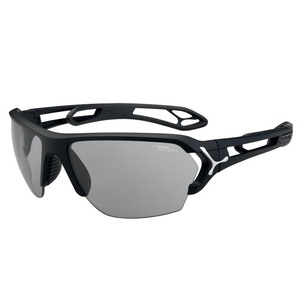 Image of Cebe S'Track Large Sunglasses - Matte Black Frame/Variochrom Perfo AF Lens