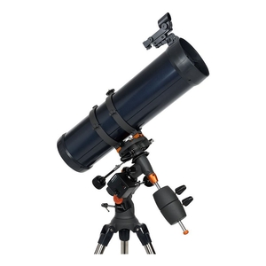 Image of Celestron AstroMaster 130EQ Newtonian Reflector Motorised Telescope - Blue