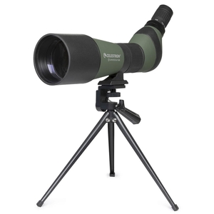 Image of Celestron LandScout 20-60x80 Spotting Scope With Tripod & Phone Adapter - Green