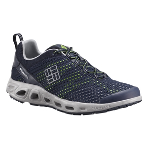Image of Columbia Drainmaker III Shoes (Men's) - Collegiate Navy / Green Mamba